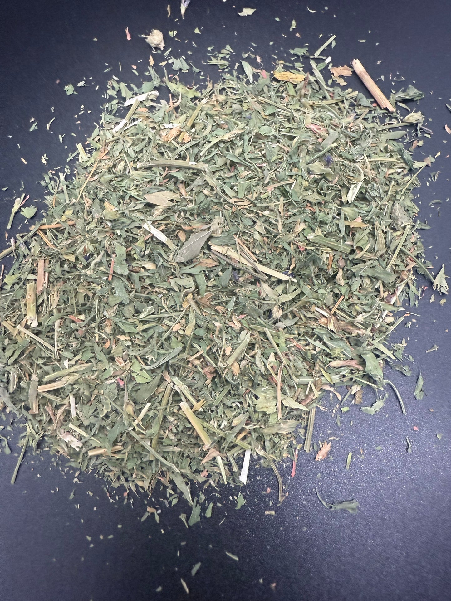Hoja de alfalfa