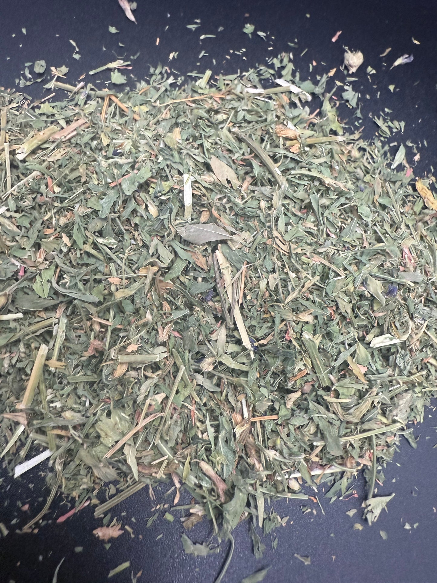 Hoja de alfalfa