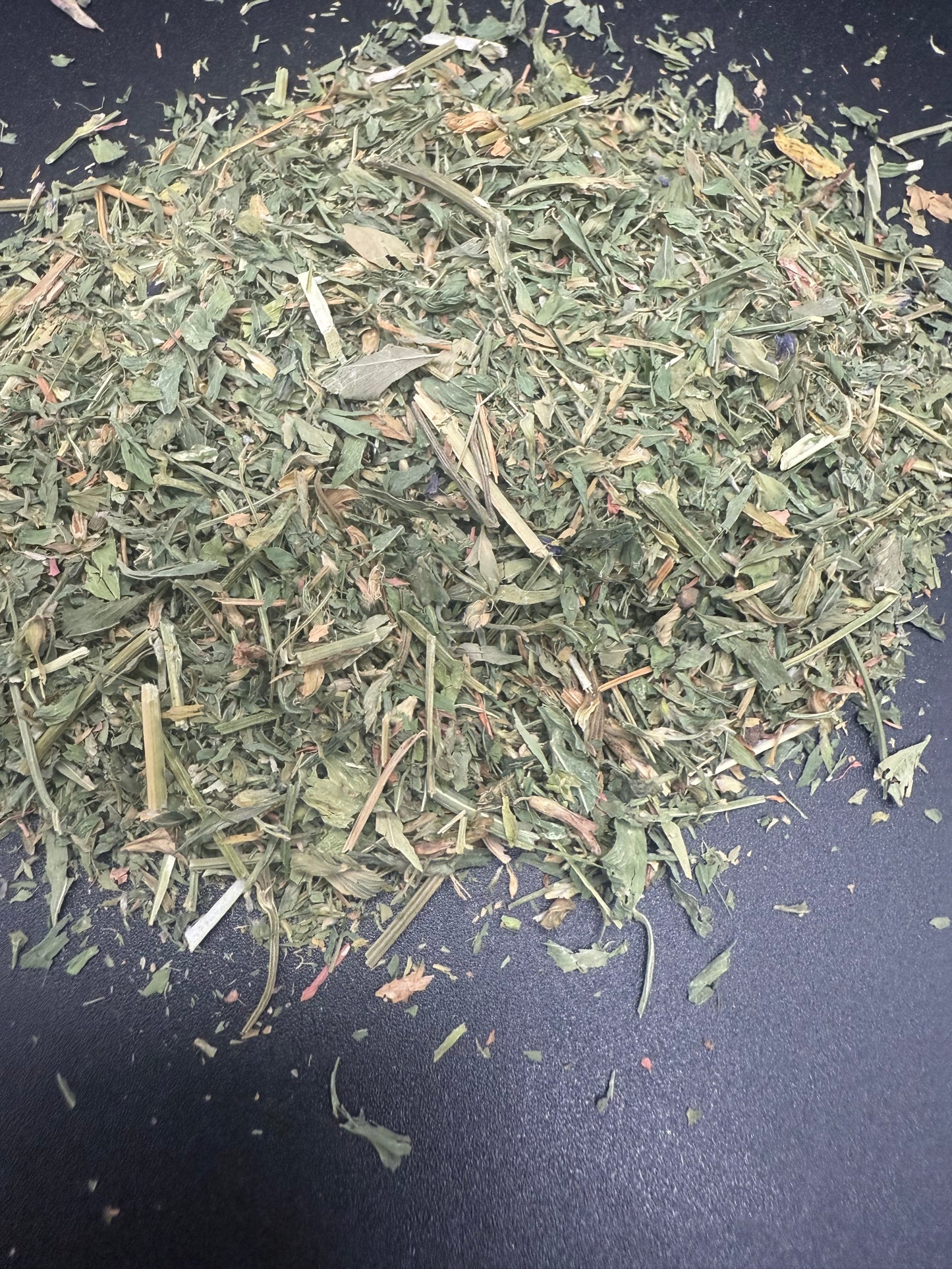 Hoja de alfalfa
