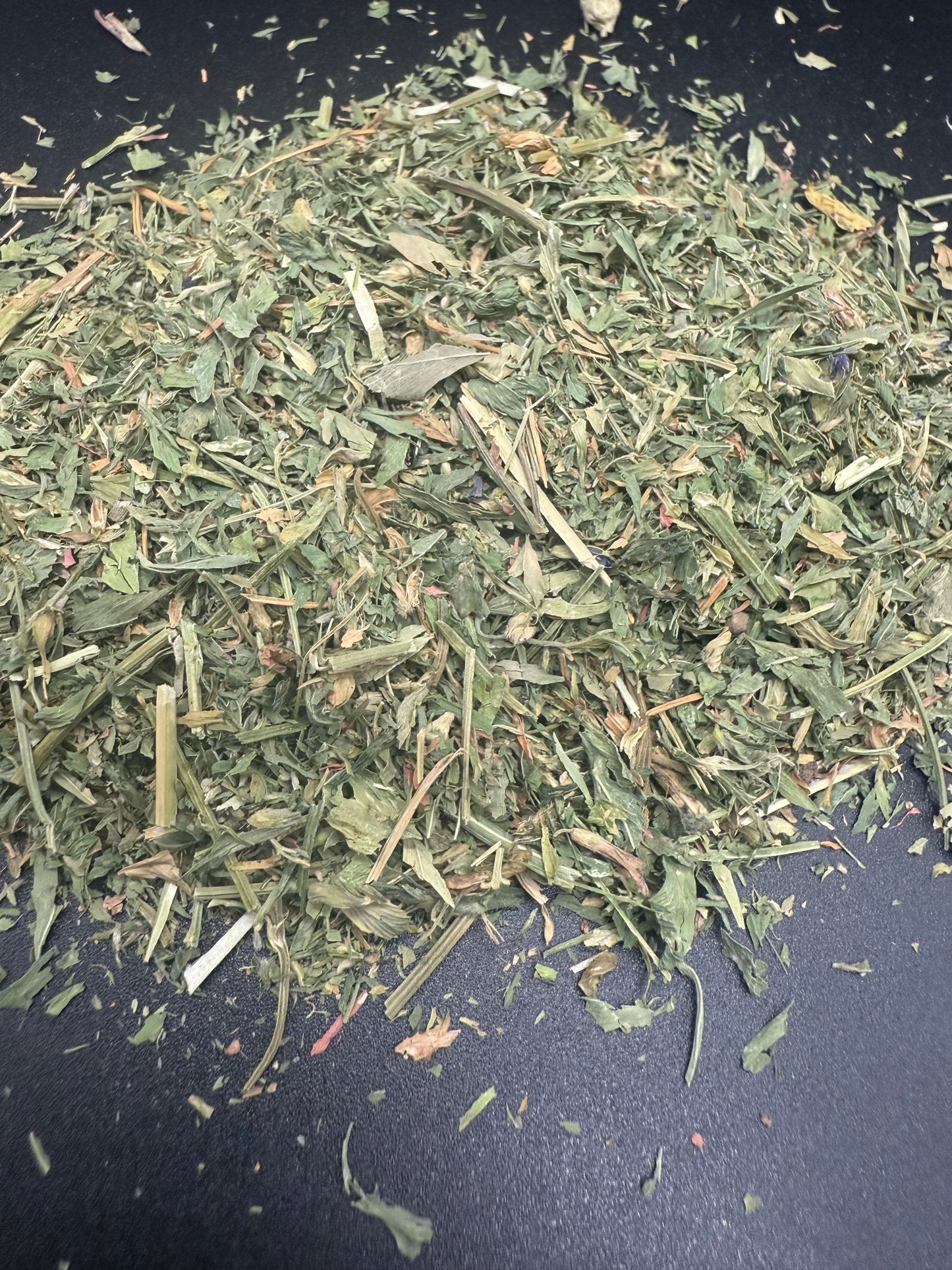 Hoja de alfalfa