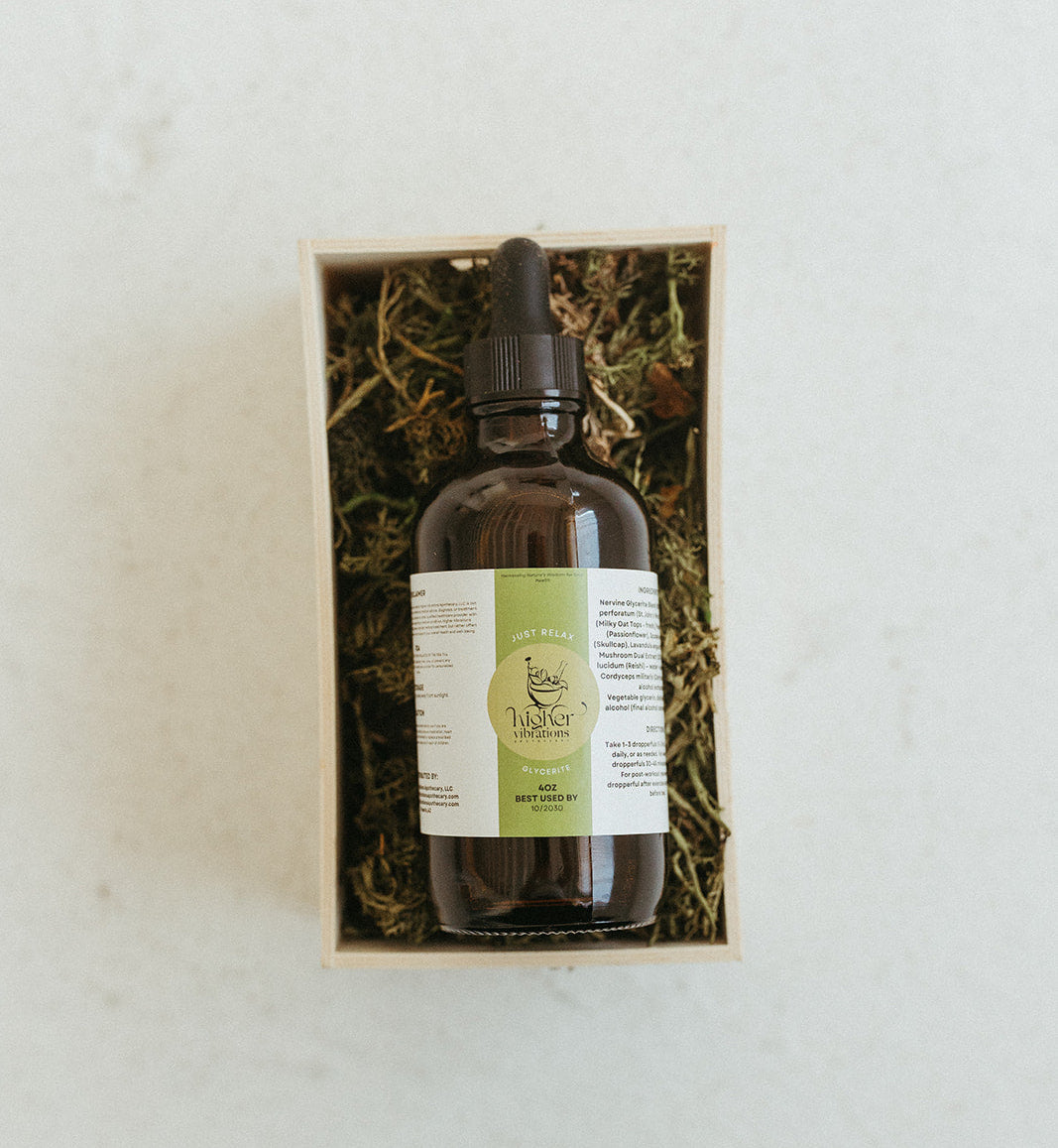🌿 Just Relax – Nervine & Adaptogen Tincture